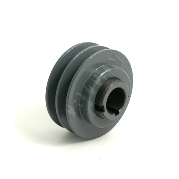 Tritan Two Grv Cast Iron Variable Pitch Sheave, 7/8-in. Bre, Fnshd Bre w/ Keyway and Set Scrw, 2.38-in. OD 2VP56 X 7/8 - main